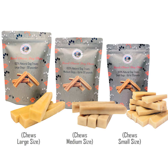 design dog food packaging, pouch and mylar bag