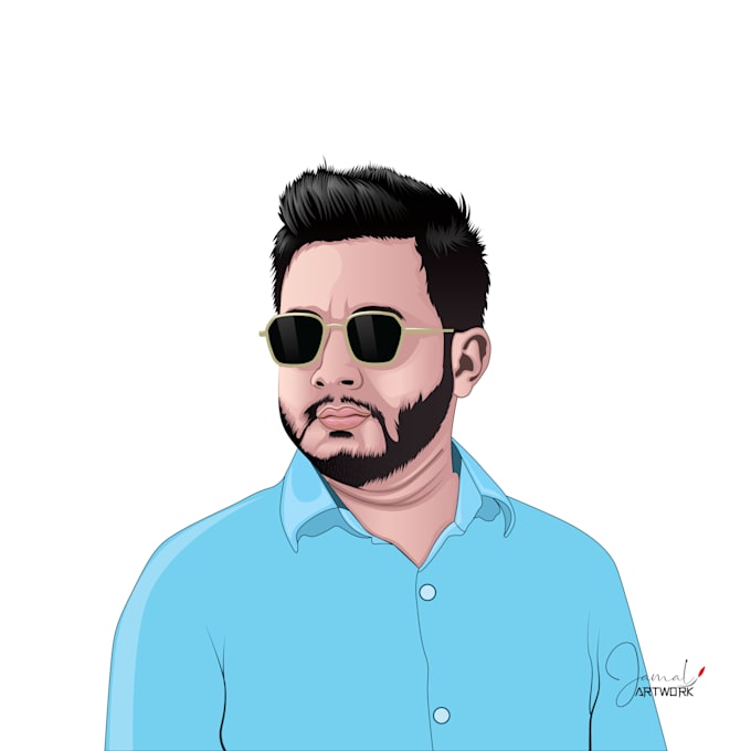 do a vector portrait for you