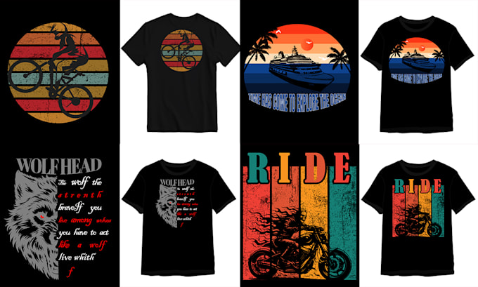 make custom illustration for t shirts and merchandise