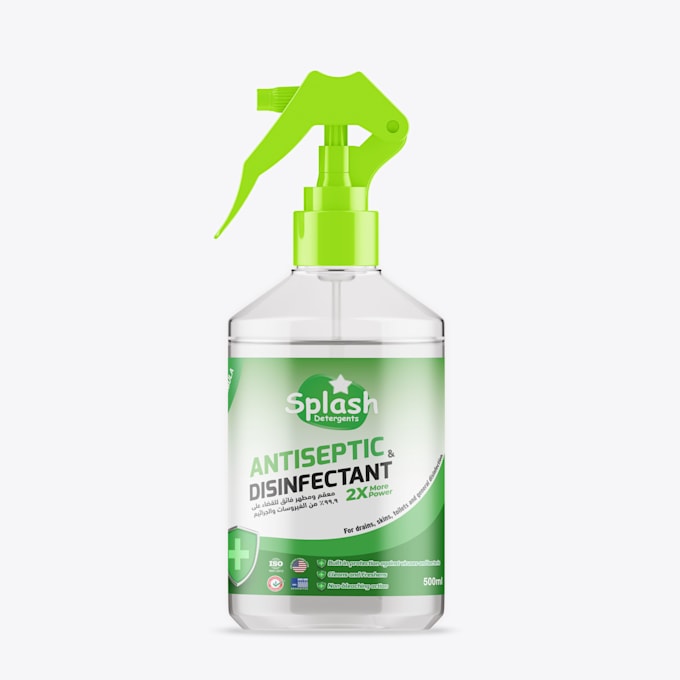 make creative and professional design for detergent labels