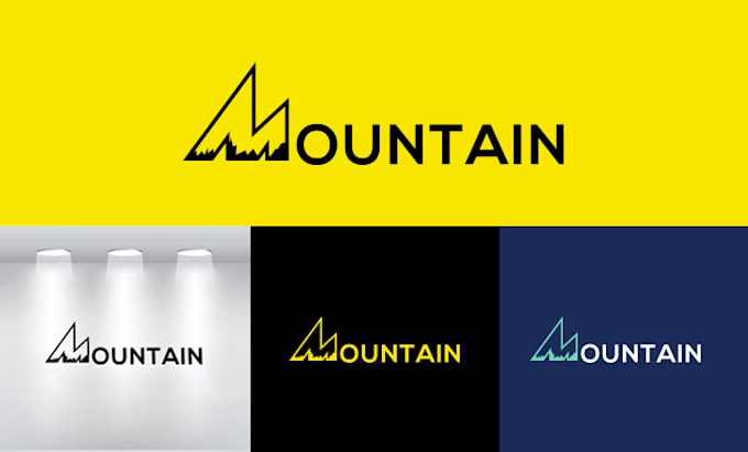 create typography combination mark and minimal logo design