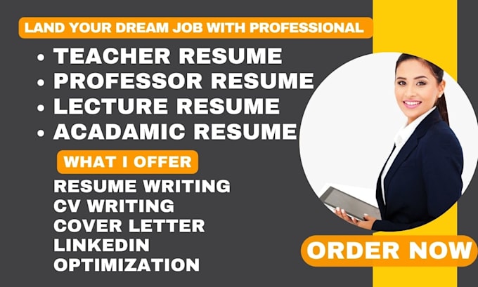 write ats professional teacher resume professor, lecture, academic cv