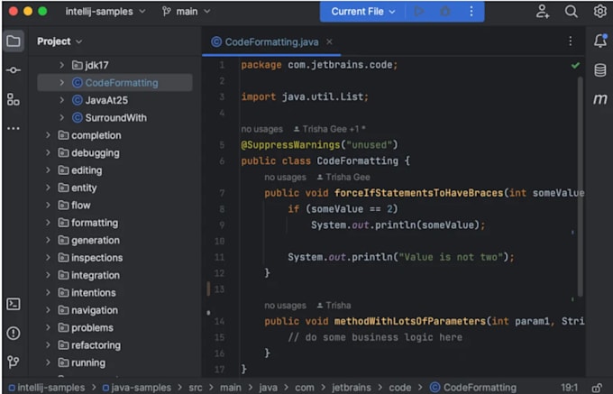do java projects in netbeans, eclipse, bluej, intellij etc