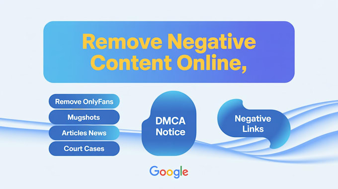 remove defaming,leaked,harassing unwanted content from google search under dmca