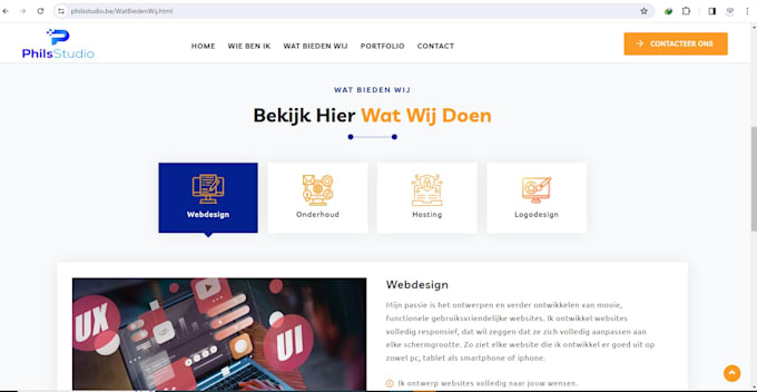 do website development for your business