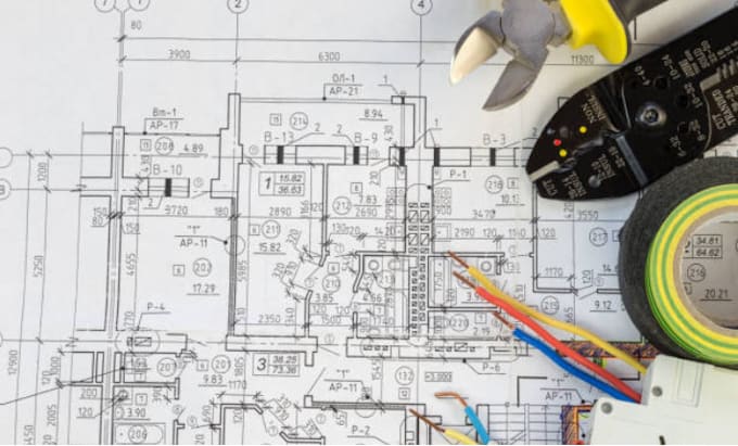 Draw electrical drawings and mep drawings for city permit by