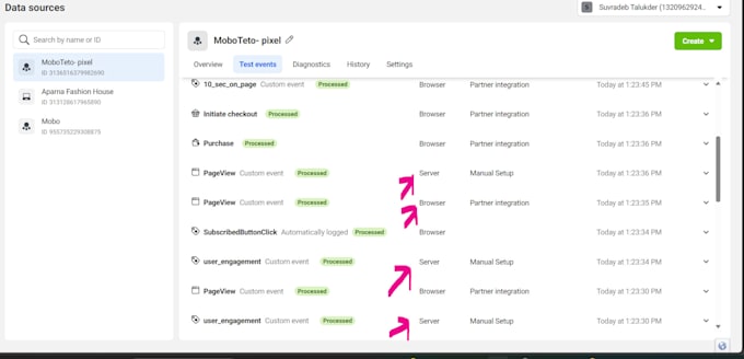 setup meta facebook pixel shopify, conversion API, GTM, ga4 ecommerce tracking