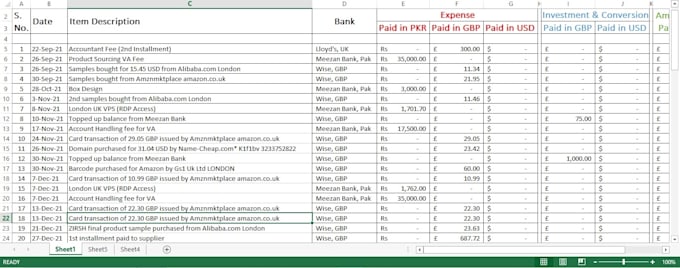 deliver precision data entry and excel wizardry for your projects