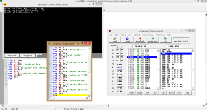 Code your assembly language tasks and projects in masm marie mips x86 ...