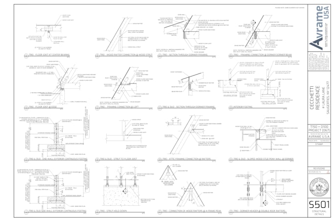 prepare complete permit drawing sets ready for submission