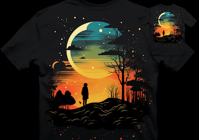make custom graphic t shirt design within 24 hours