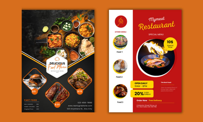 do promotional  flyer design