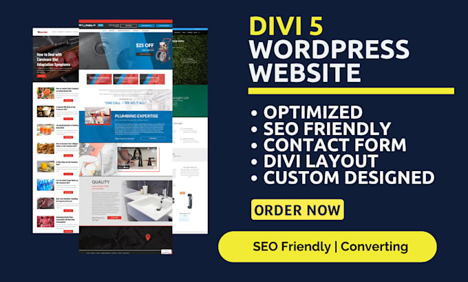 customize wordpress website with divi 5 or divi builder