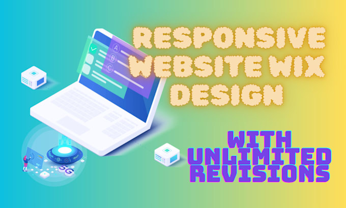build responsive website design and wix website
