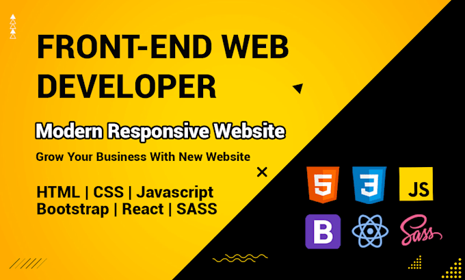 design a website from scratch for you in react or bootstrap