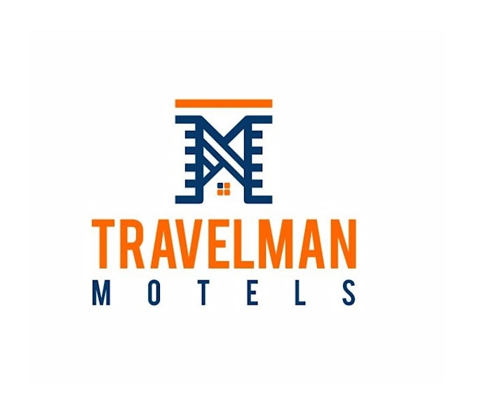 design highest level exceptional travel man logo