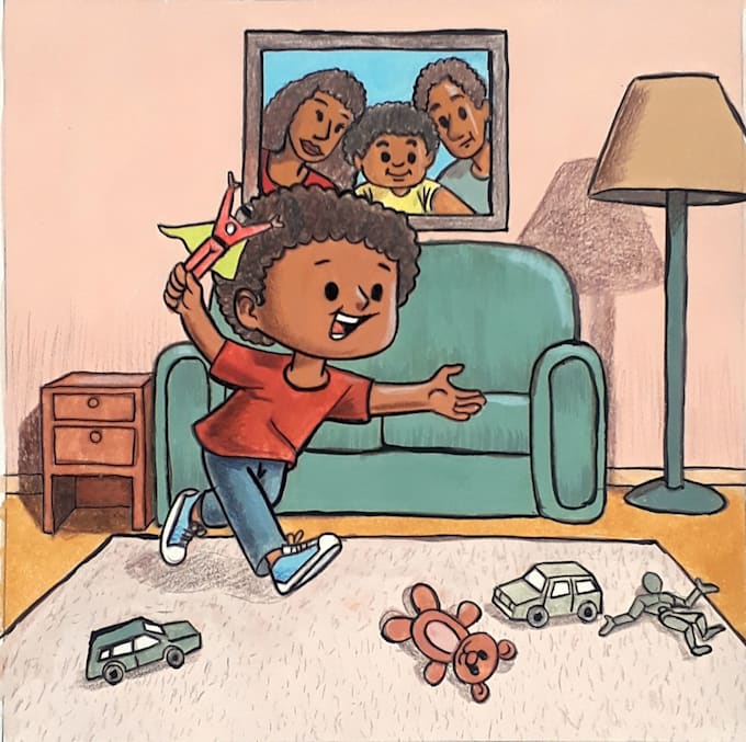 create illustrations for your children book story