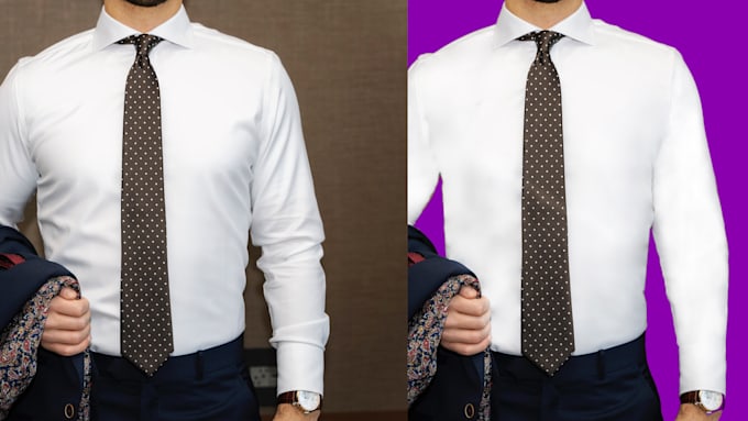 remove wrinkle ghost mannequin from dummy cloth and retouch photo blemishes