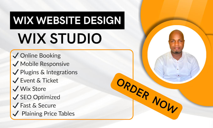 create build wix studio website redesign wix booking website development duda