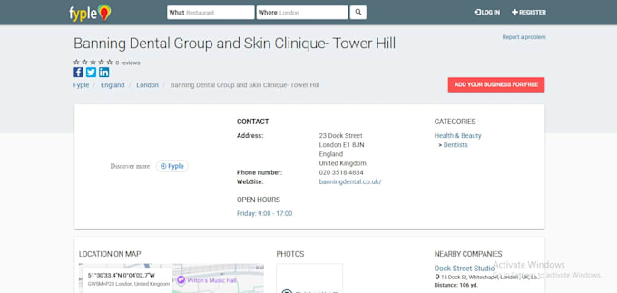 do create UK best local citations and business directories