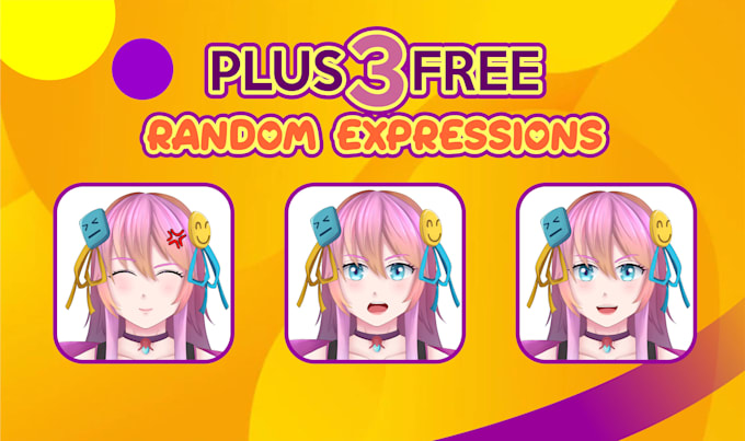 draw anime live2d character vtuber design ready to rig