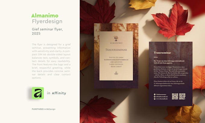 craft professional flyers that sell in affinity