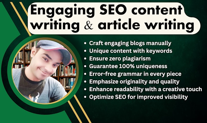 do engaging SEO content writing or article writing for blogs