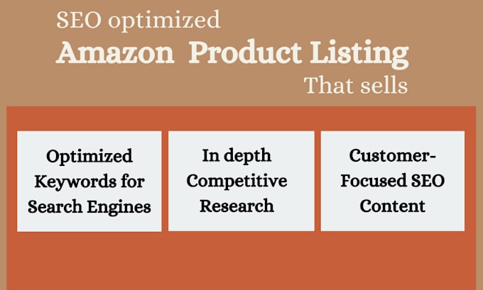 write amazon product listing SEO description great copywriting that sells