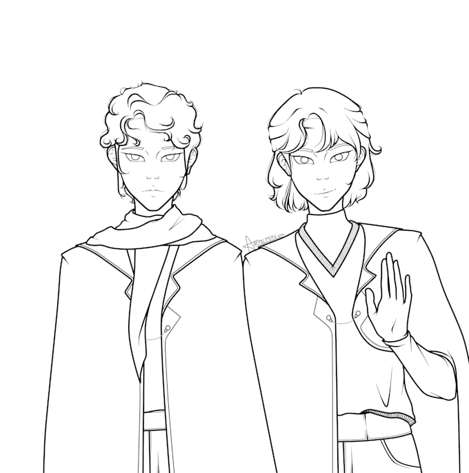 draw everything you ask me in my style