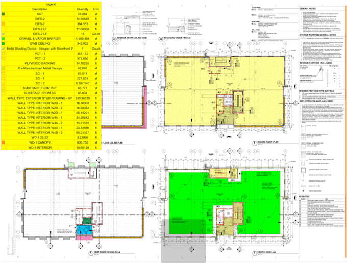 do material take off and construction estimation for contractors