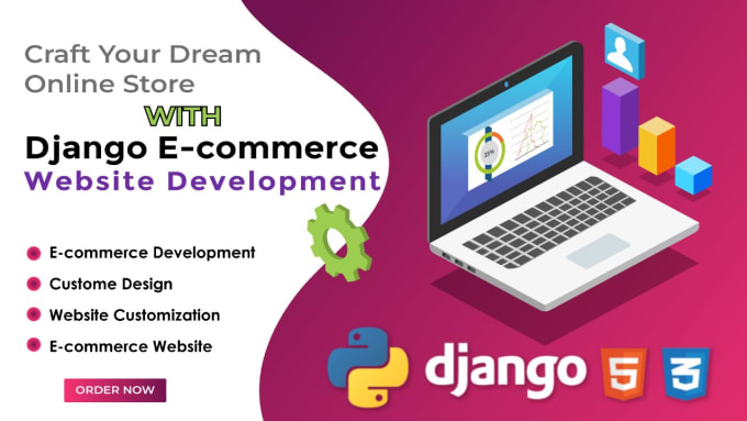 Build website with python django by Pyexpert982 | Fiverr