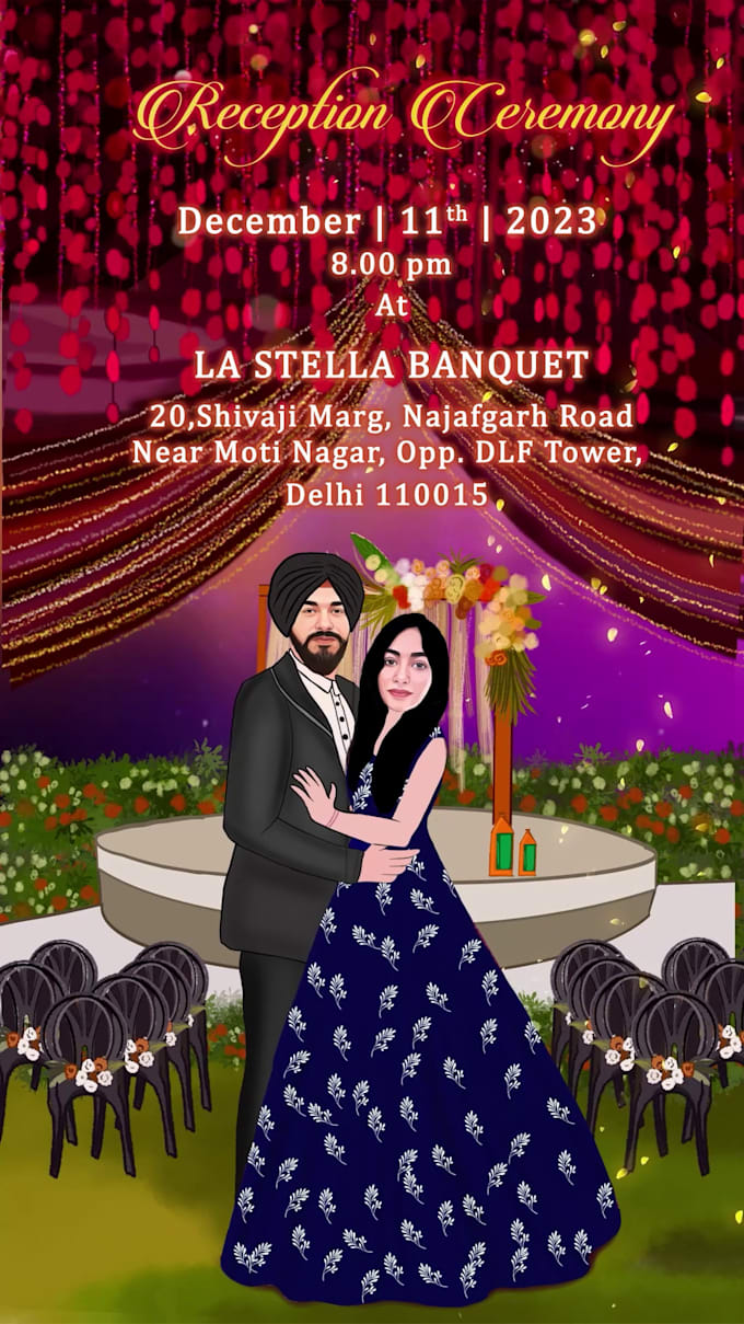 design the best indian wedding invitation card