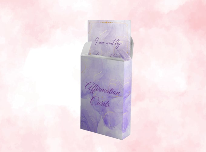 design unique box packaging for your cards