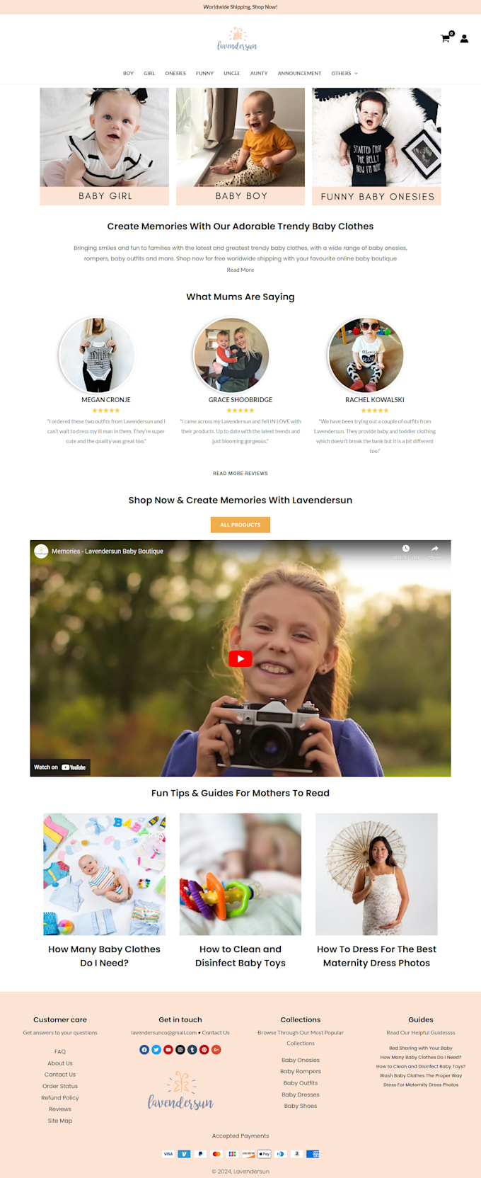 transfer, migrate, or redesign wordpress and shopify websites