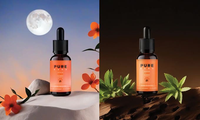 make ai 3d mockup for cosmetic, supplement, or food product