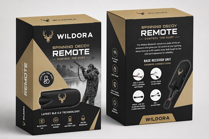 create amazon packaging and box design
