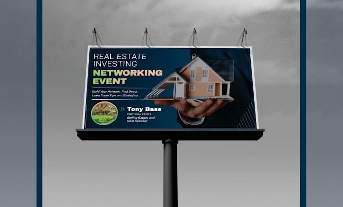 design real estate billboard banner