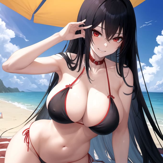 create nsfw anime style ai art