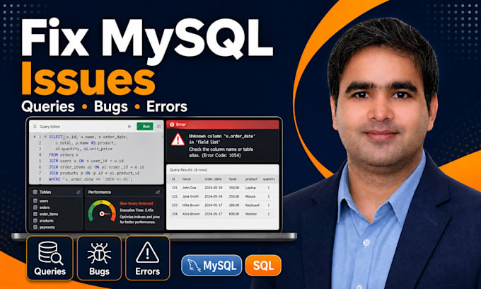 design mysql database schema, erd and optimize sql queries for your PHP apps