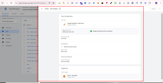 setup google ads conversion tracking, analytics 4 via tag manager