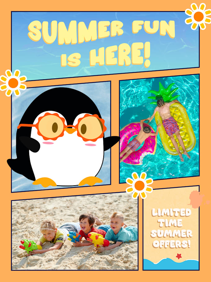 layout design for poster, pubmats