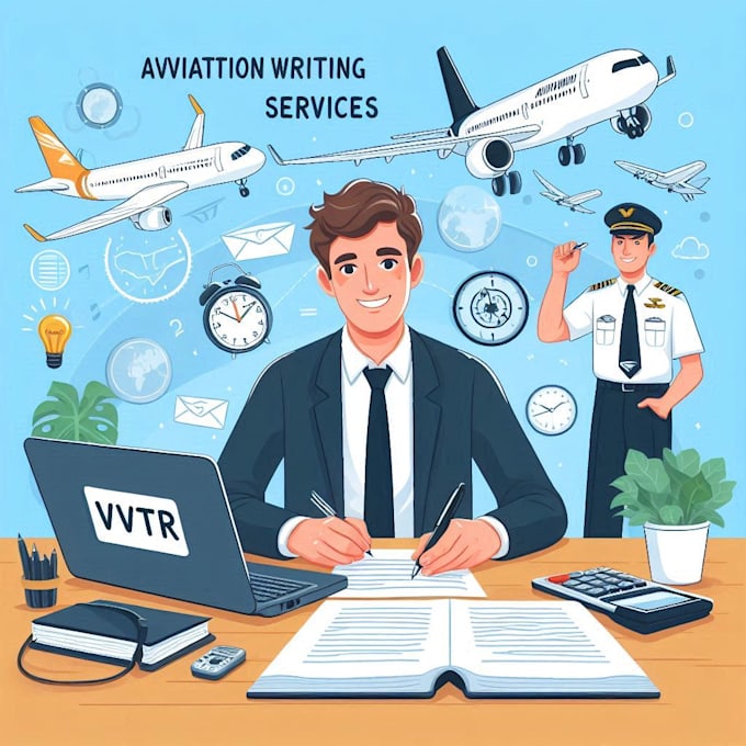 write aviation reports, essays, case studies and articles