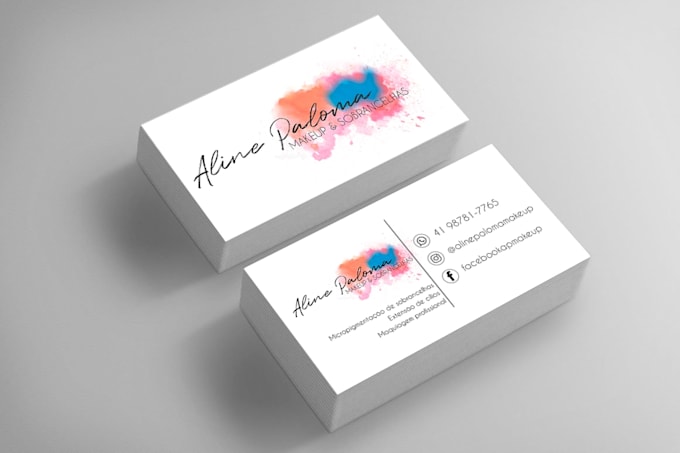 design a professional business card ready for print
