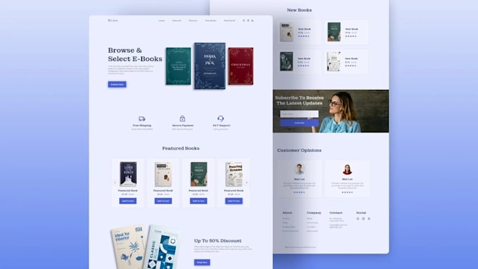 Create a responsive website using html css and bootstrap by Chusman174 ...