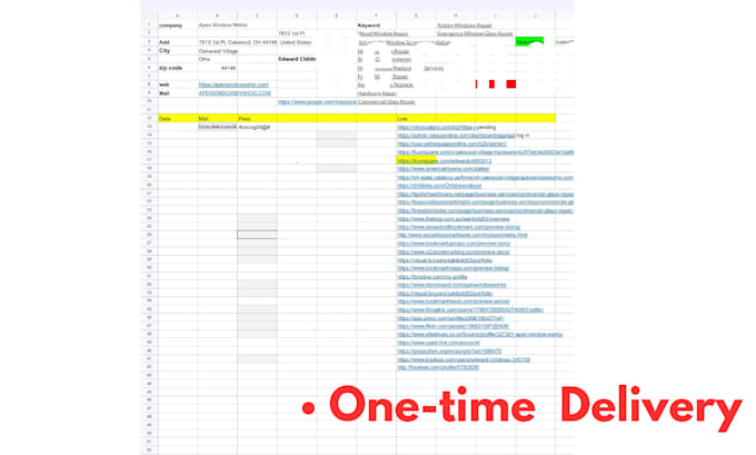do manually 200 USA local citations