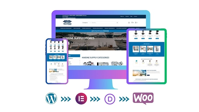 redesign or build responsive wordpress website design website development