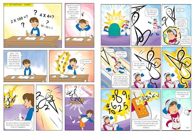 create fun cartoon comics for you