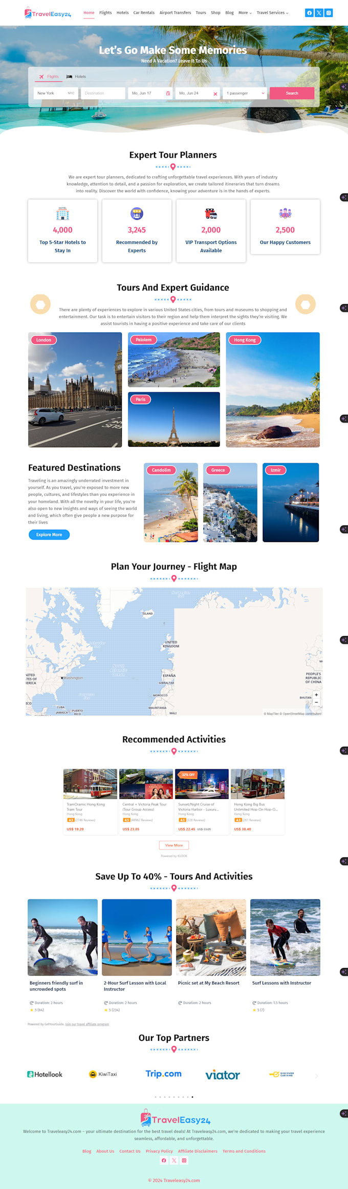 Build automated travel affiliate website to make money with autoblog by ...
