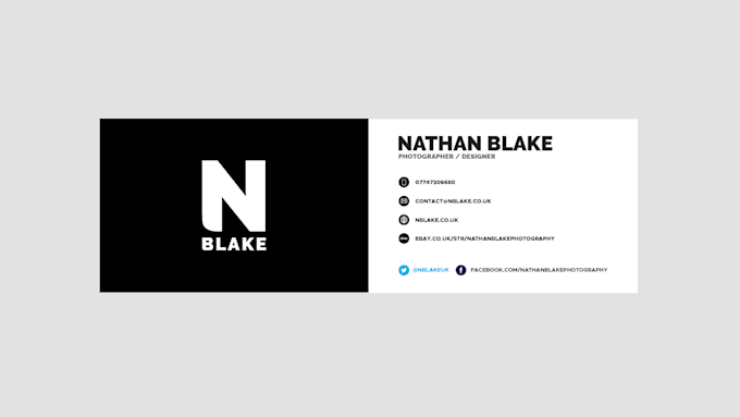 design a professional business card