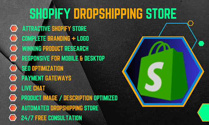 Create a shopify dropshipping store or ecommerce website by Ft_solution ...